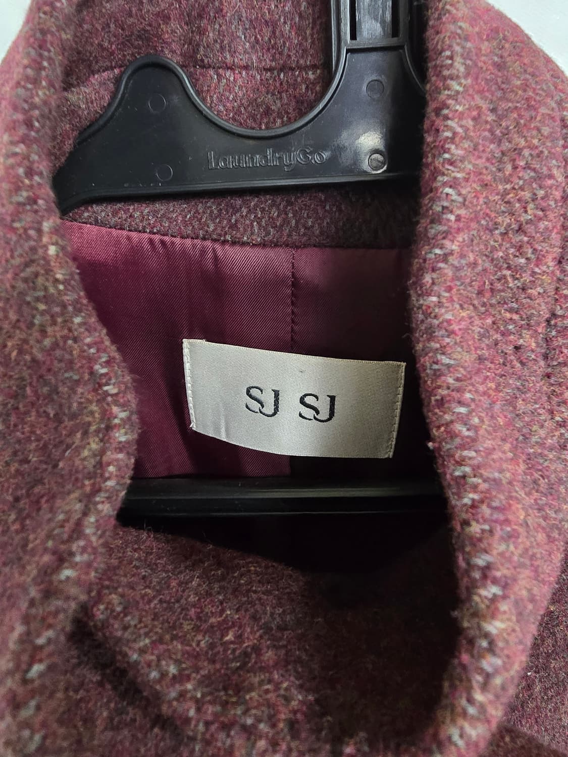 SJSJ 컬러 블록 핸드메이드 울코트 (1761) 상품이미지3