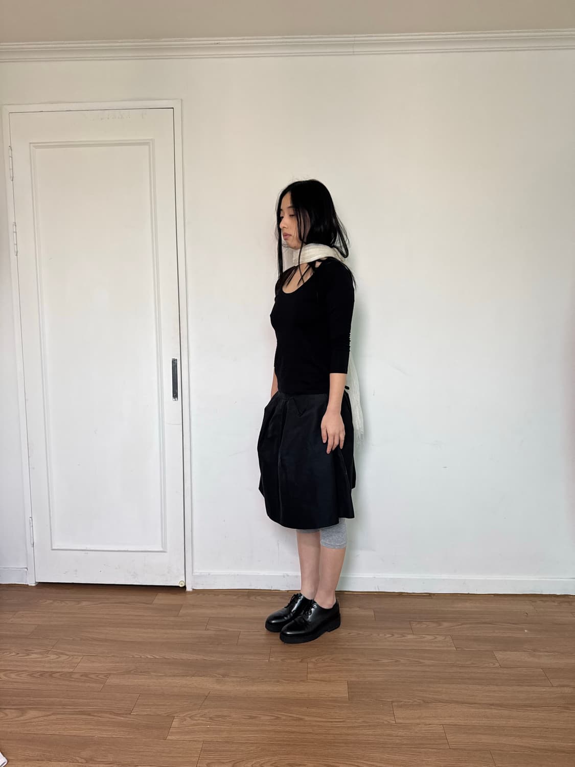 알렉산더맥퀸 볼륨 미디스커트 상품이미지2