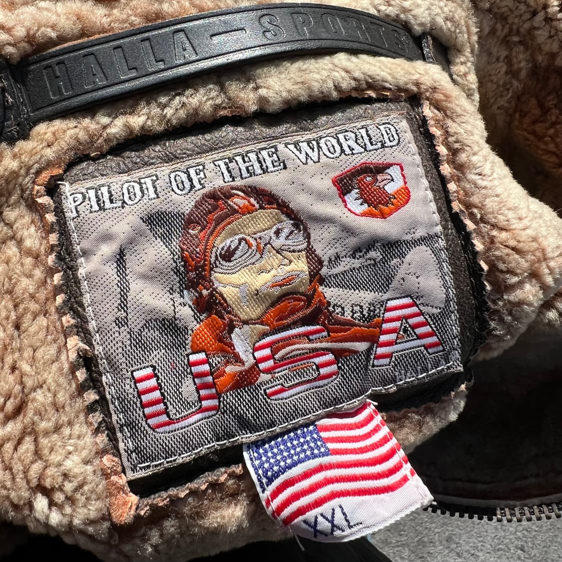 빈티지 B-3 무톤 자켓 상품이미지9