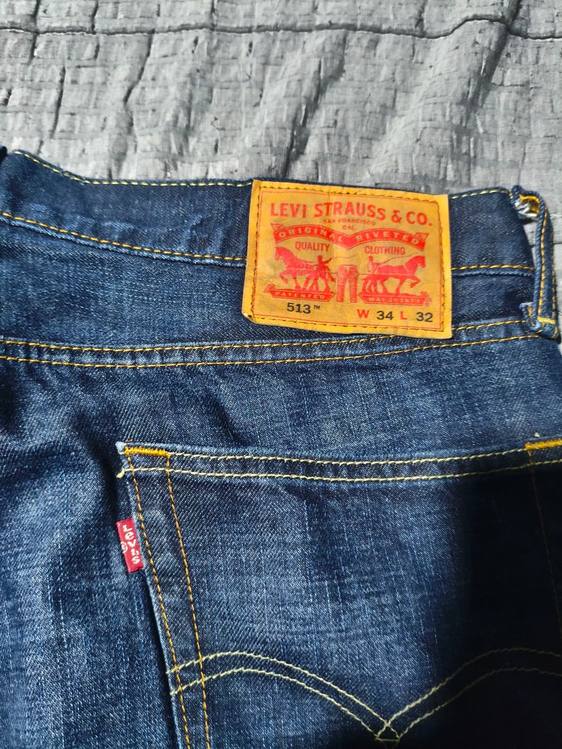 리바이스 513  34/32 새상품 140주년 한정판 상품이미지3