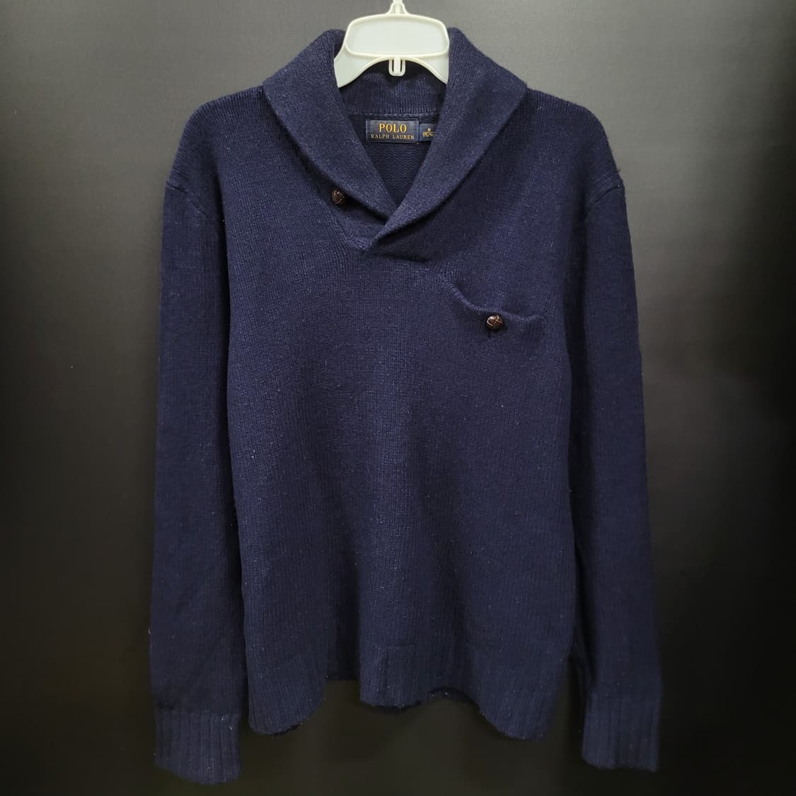 Ralph Lauren 랄프로렌 숄카라 앙고라 울혼방 니트 상품이미지1