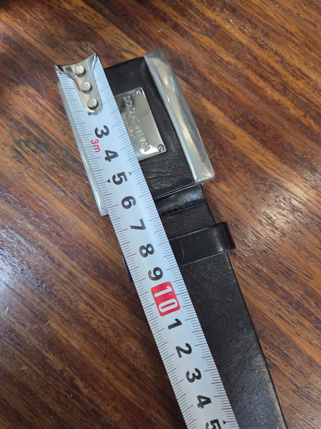 돌체앤가바나 빈티지 가죽 벨트 107cm 상품이미지5