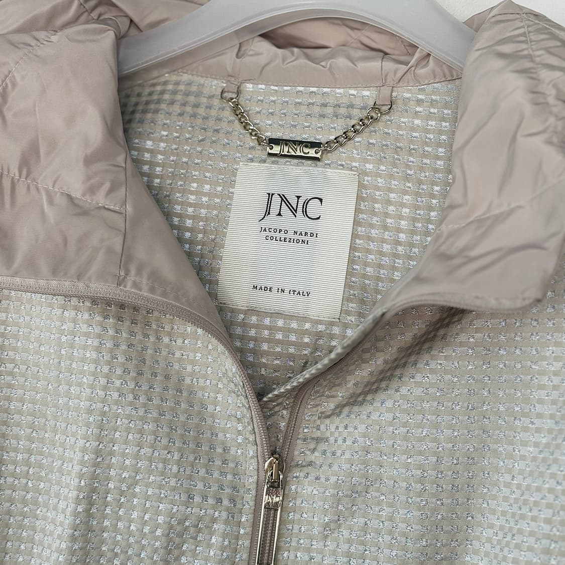 JNC 스트링 후드 롱 점퍼 상품이미지4