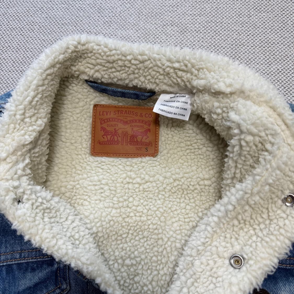 리바이스 데님 쉐르파 자켓 상품이미지2