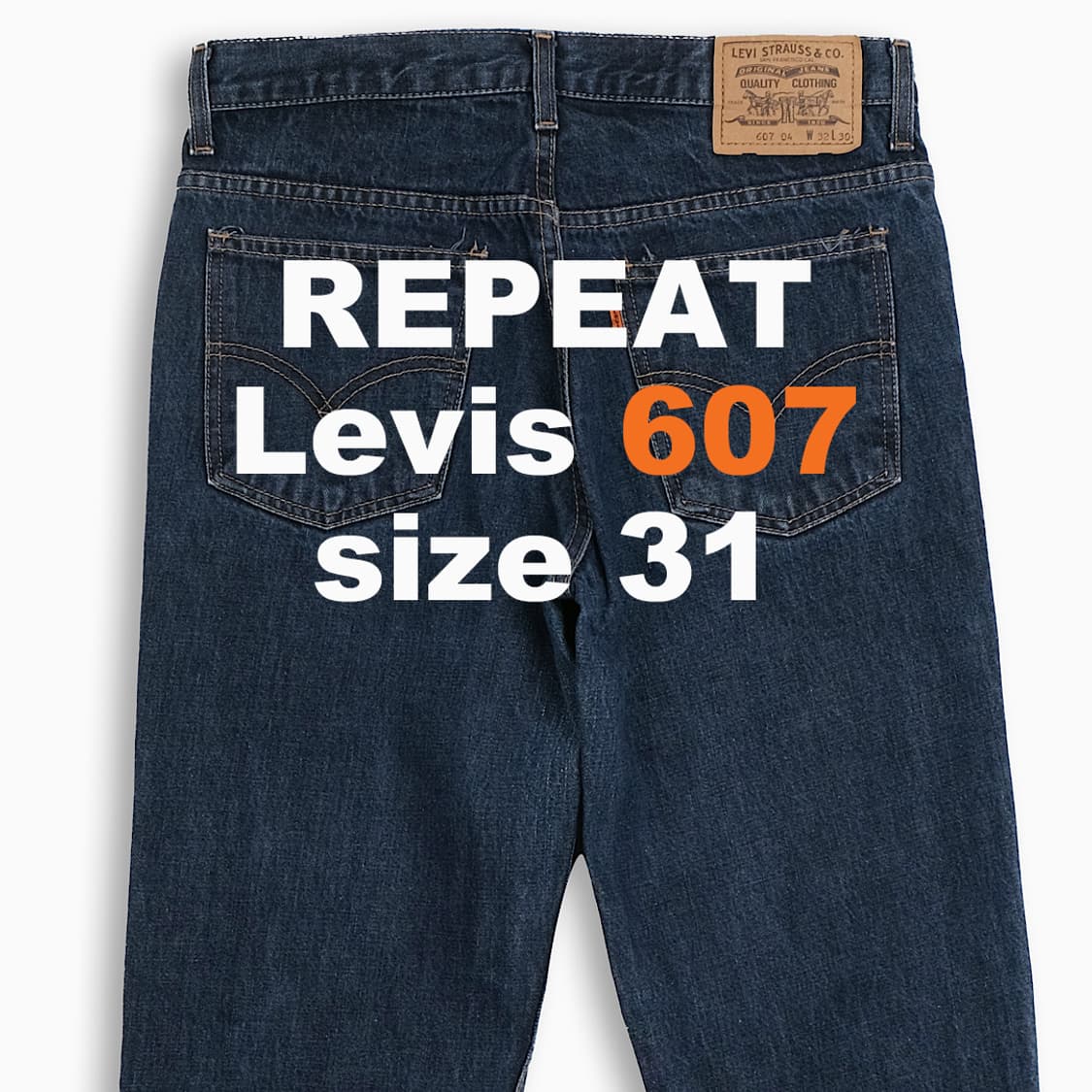 리바이스 607 오렌지탭 90s 31 인치 OR6073201 상품이미지1