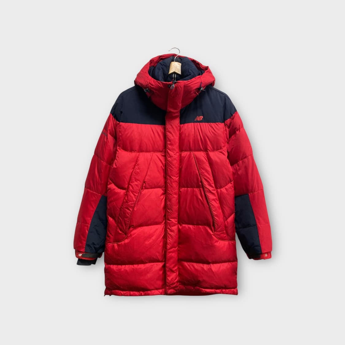  뉴발란스 덕다운 미디기장 패딩 S 상품이미지1