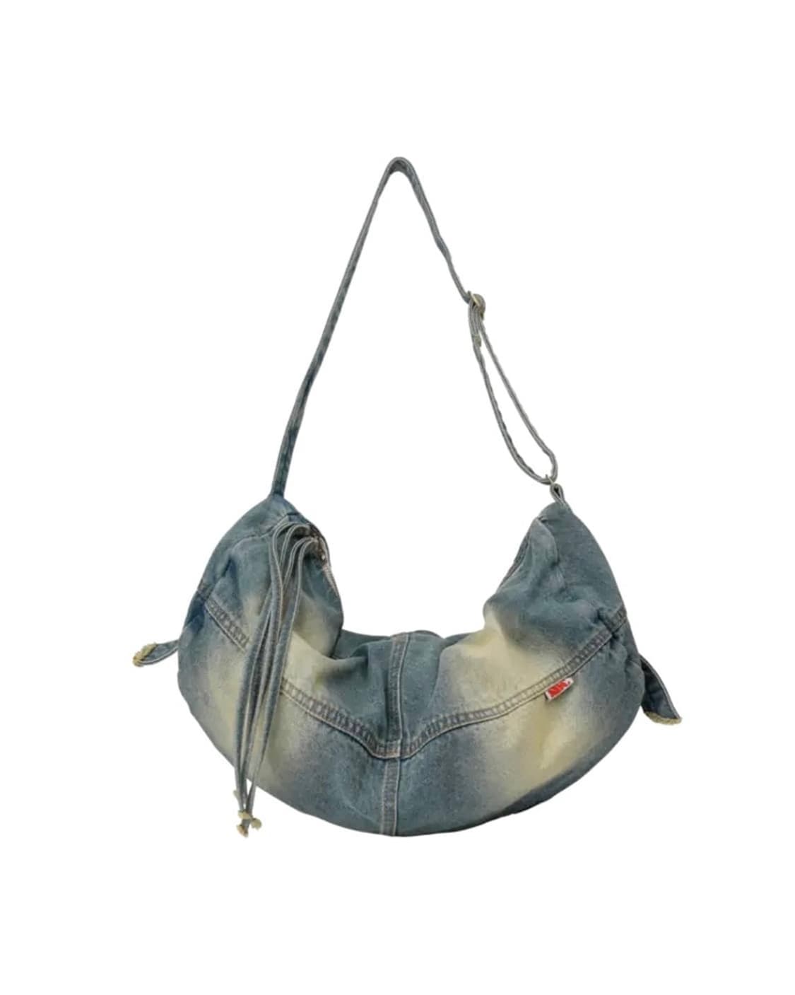 Vintage Brushed Denim Duffel Bag 상품이미지1