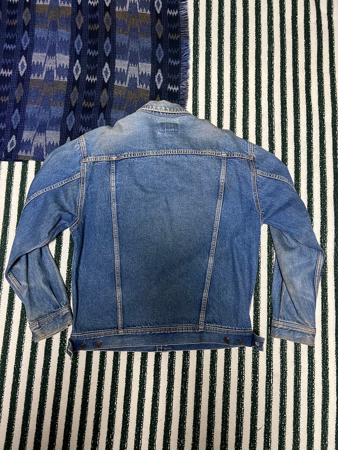 90s Lee vintage 데님 트러커 자켓 상품이미지3