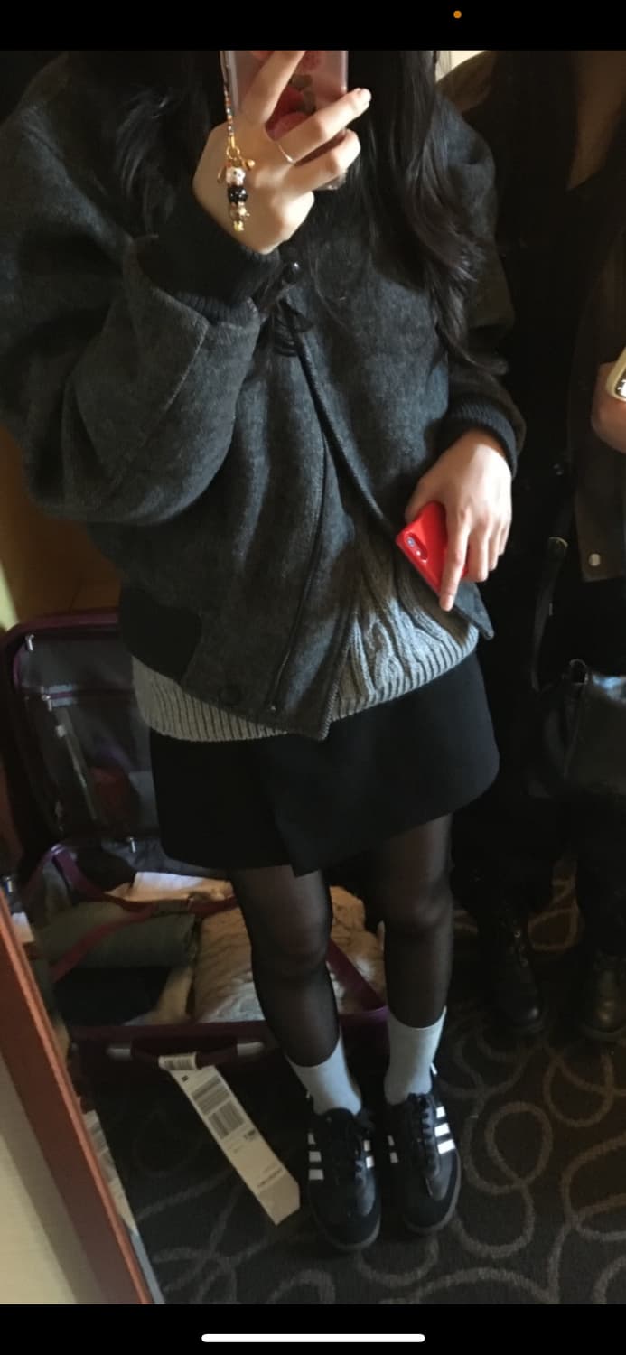 Movenne 모직 블루종 자켓 점퍼 상품이미지2