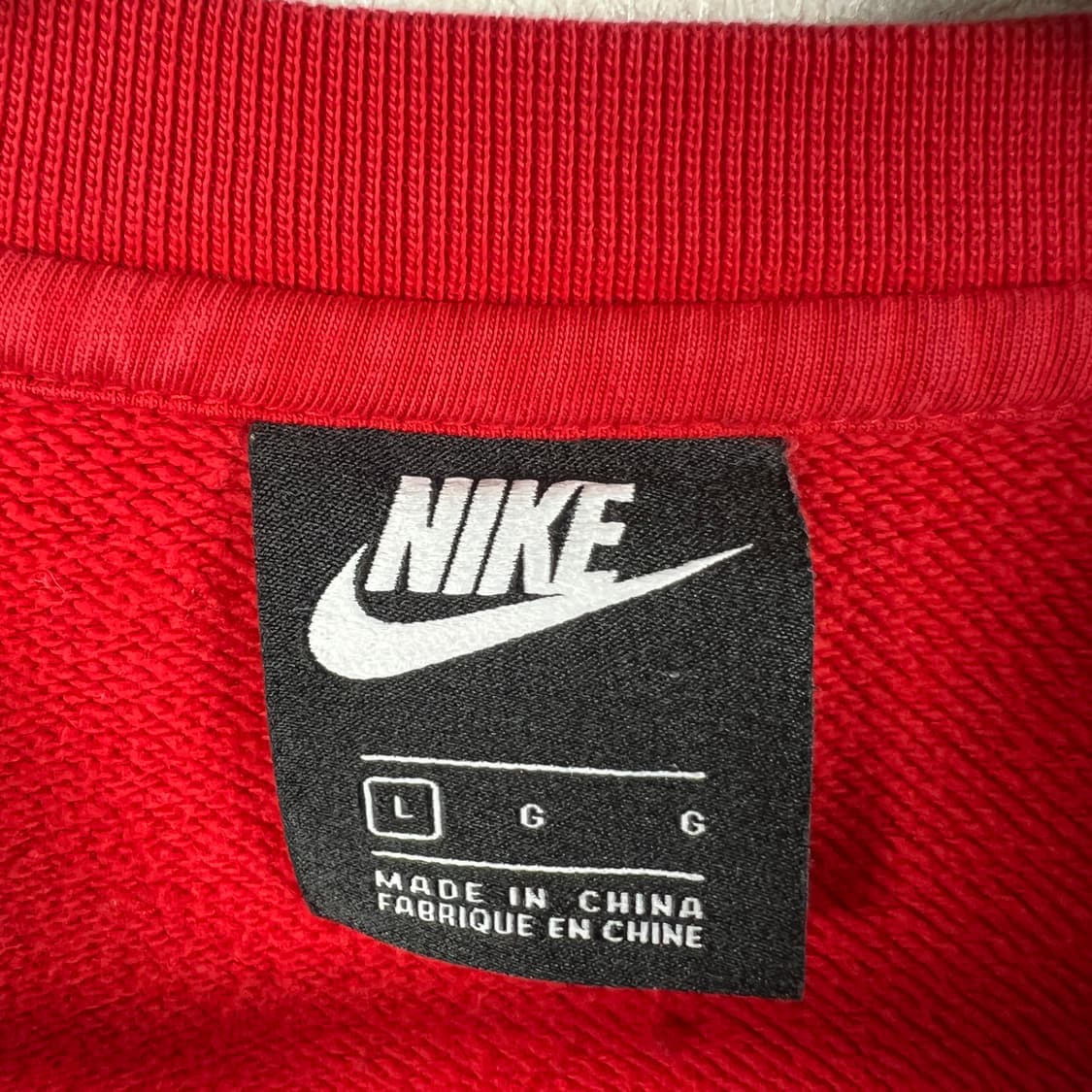 나이키 남성 더블 스우시 크루넥 맨투맨 L 상품이미지4