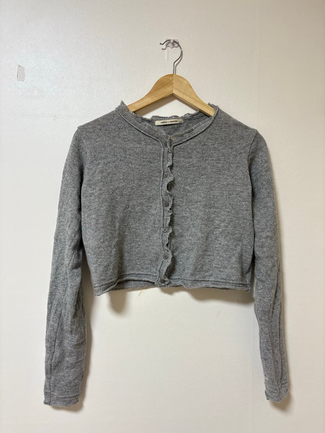 레이스 프릴 가디건  상품이미지1