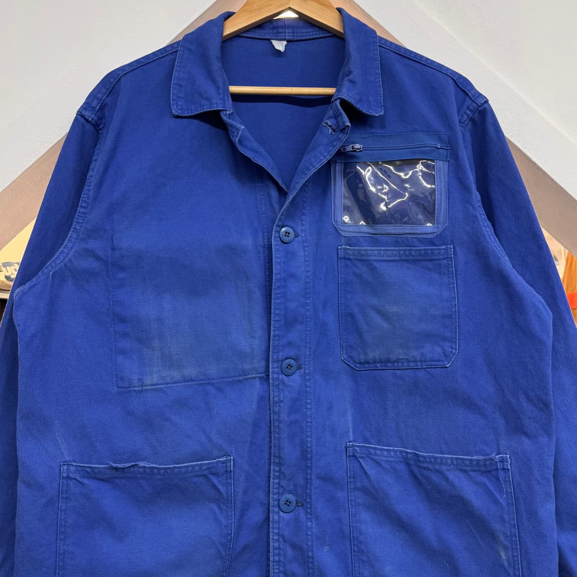 80s 빈티지 프렌치 워크 자켓 (L)   상품이미지2