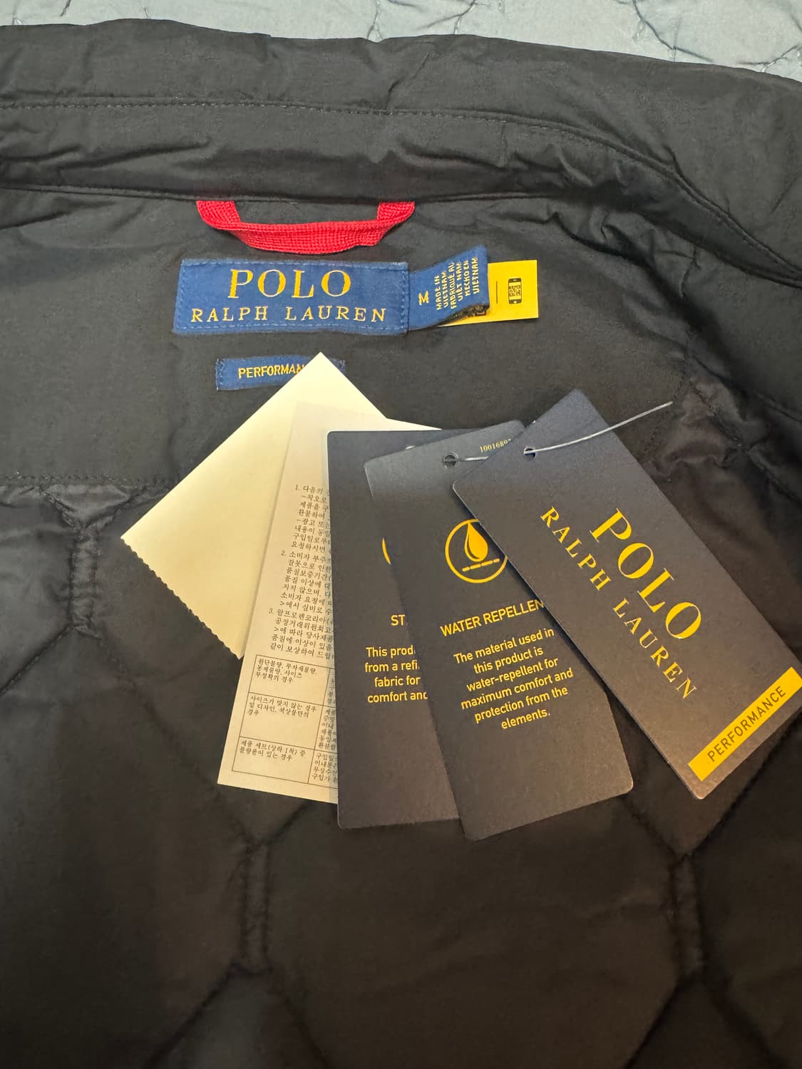 25신상 새상품) 폴로 코치 자켓 M (파카 패딩 퀼팅) 상품이미지6