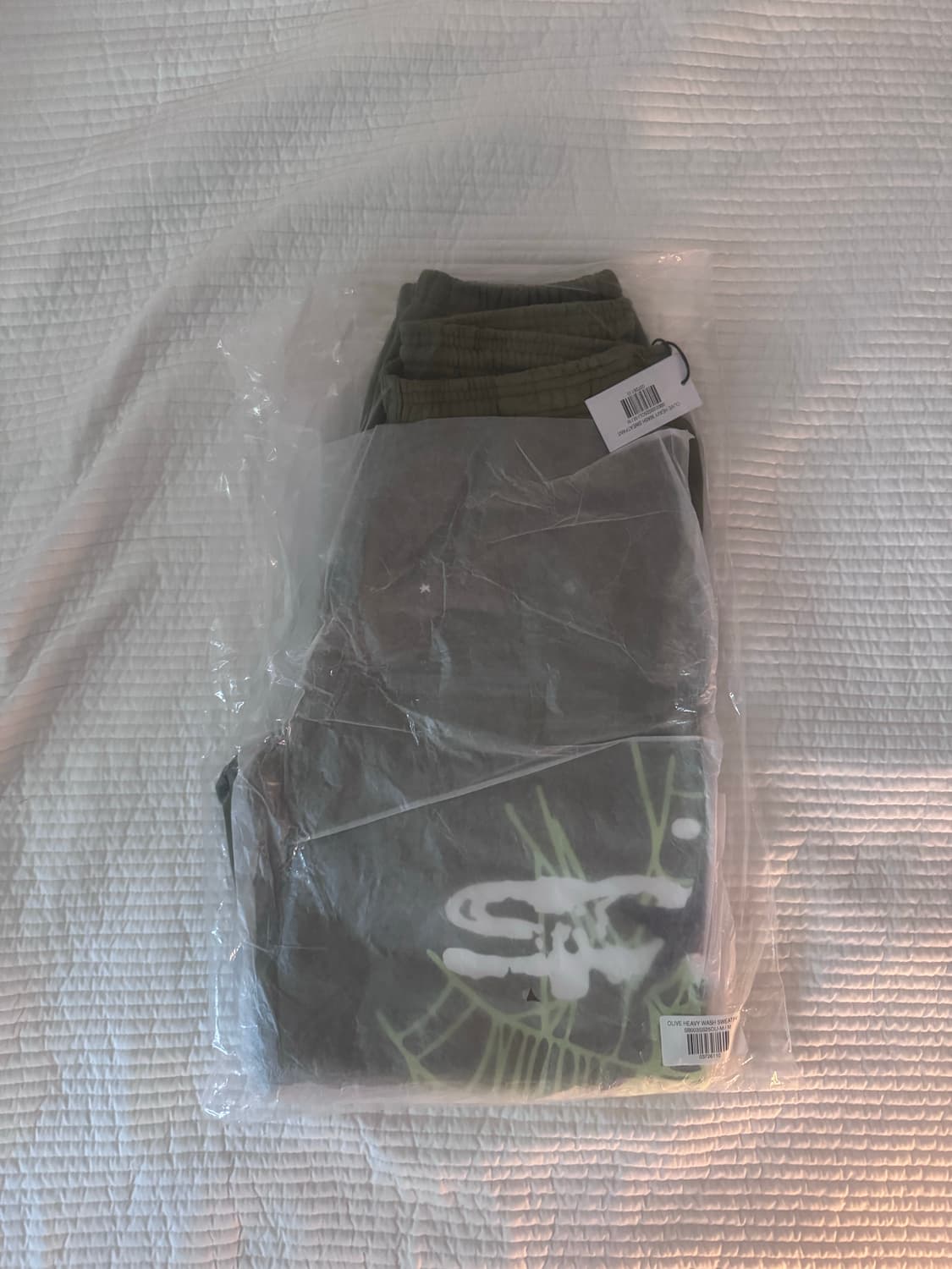sp5der heavy web sweatpants (새상품) 상품이미지4