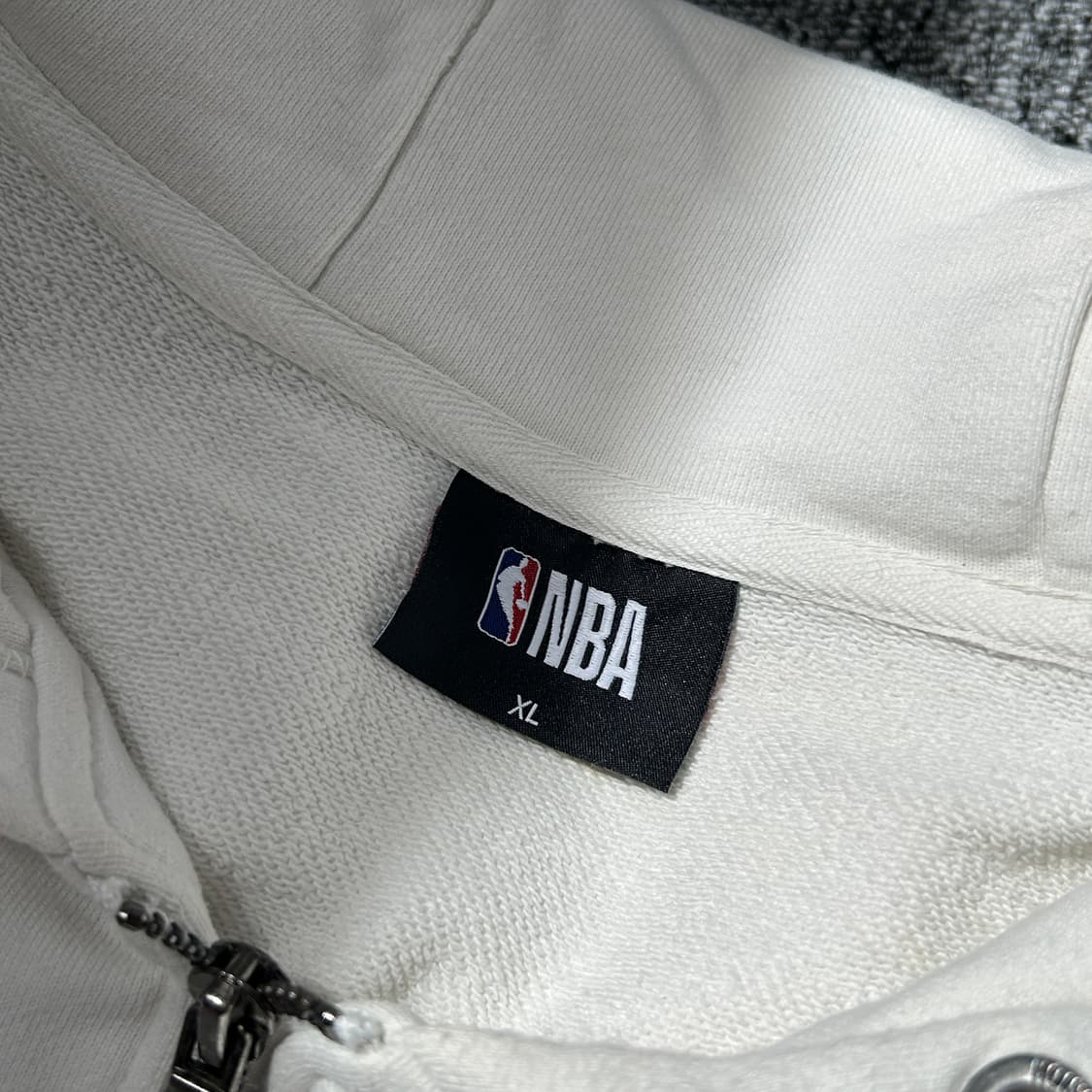 NBA 샬럿 호네츠 실버 레터링 후드집업 상품이미지9