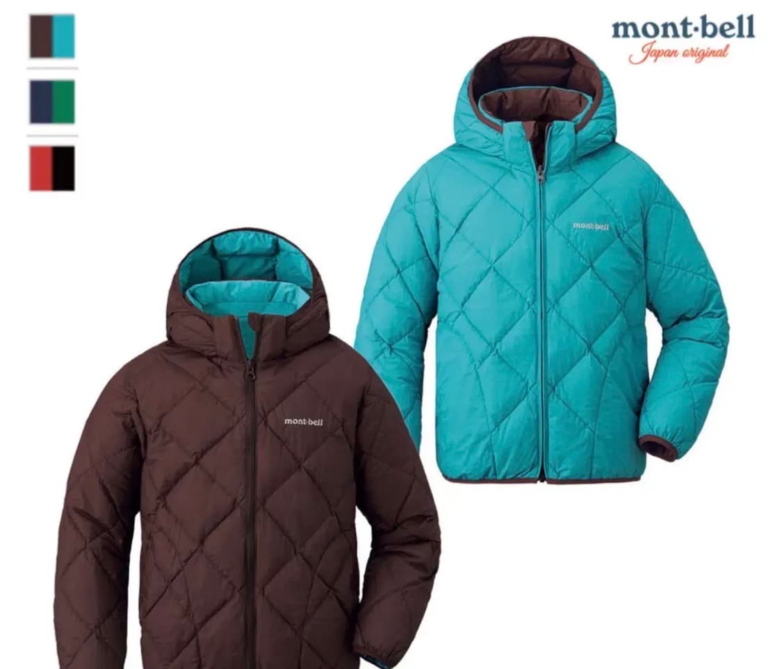 몽벨 리버시블 경량패딩 160  상품이미지1
