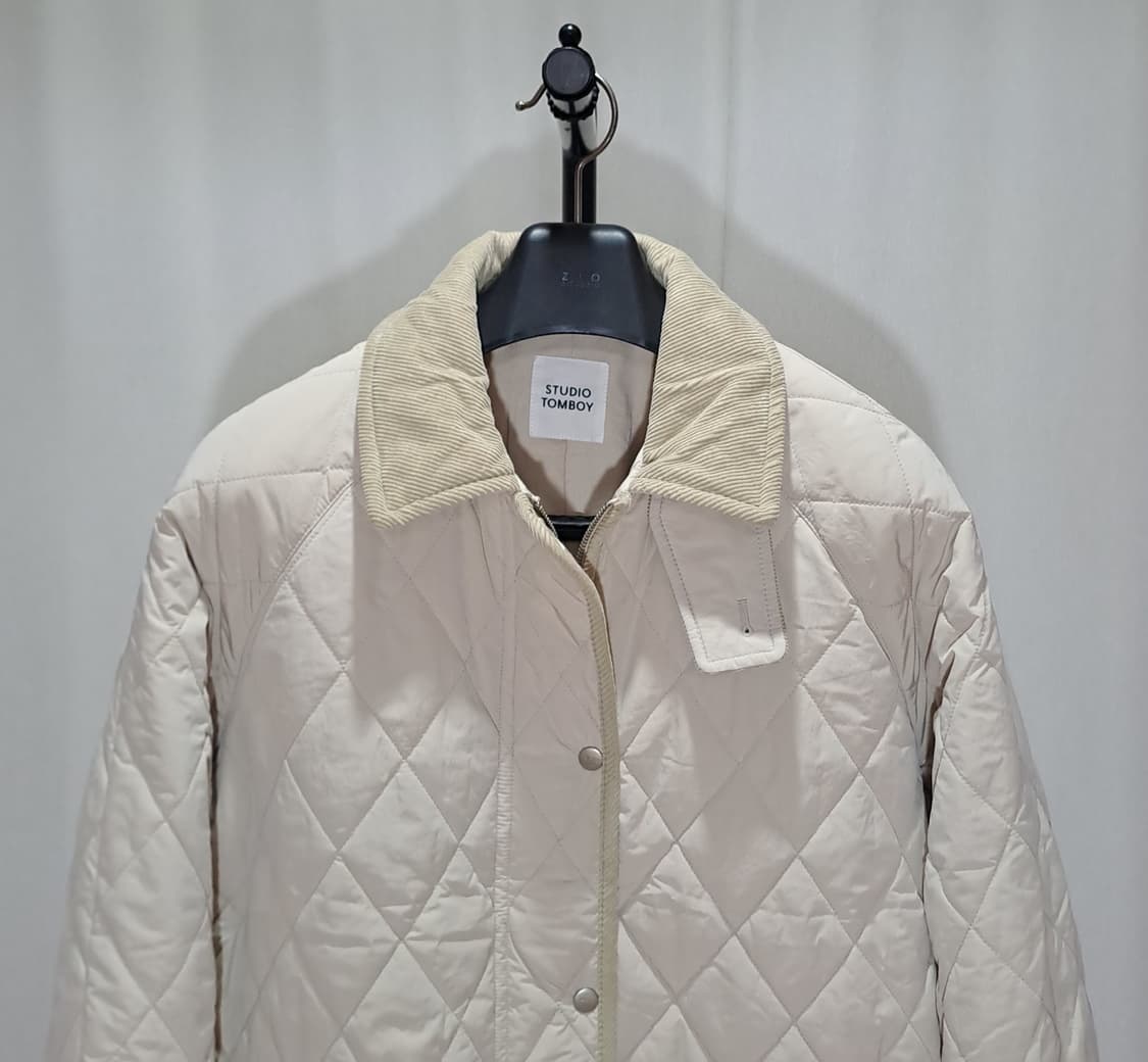 (택포) 스튜디오톰보이 23FW 코듀로이카라 퀼팅자켓 FREE B28 상품이미지2