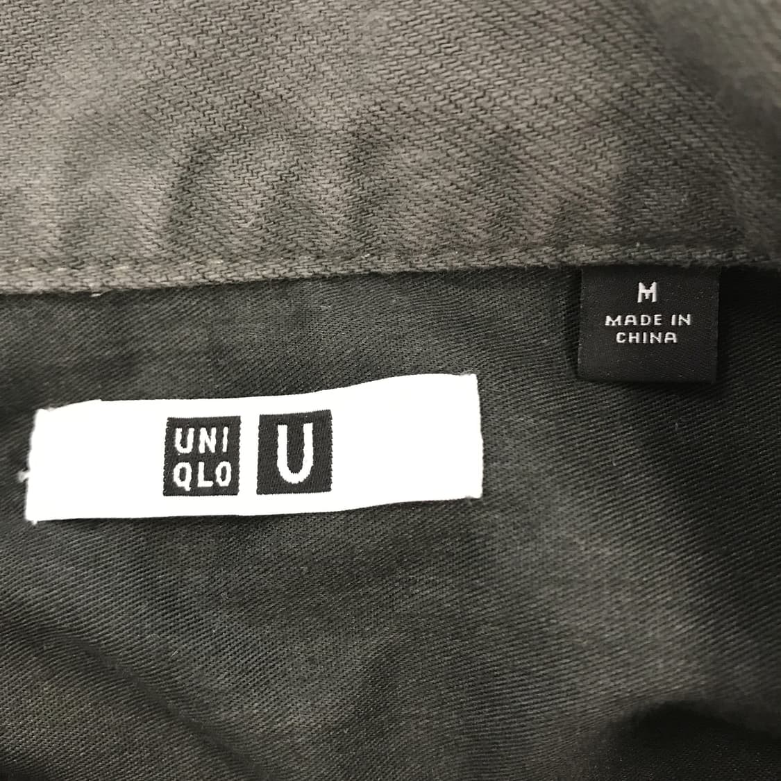 유니클로U 오버사이즈 워크셔츠 [M] 상품이미지4