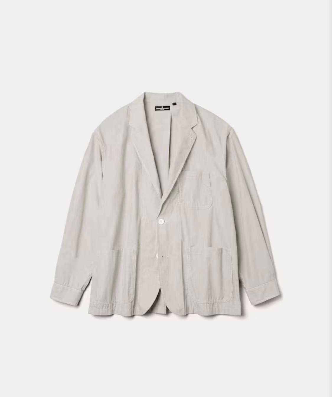 [3XL/셋업] GU 엔지니어드 가먼츠 코드레인 재킷 이지 팬츠 라이트그 상품이미지3
