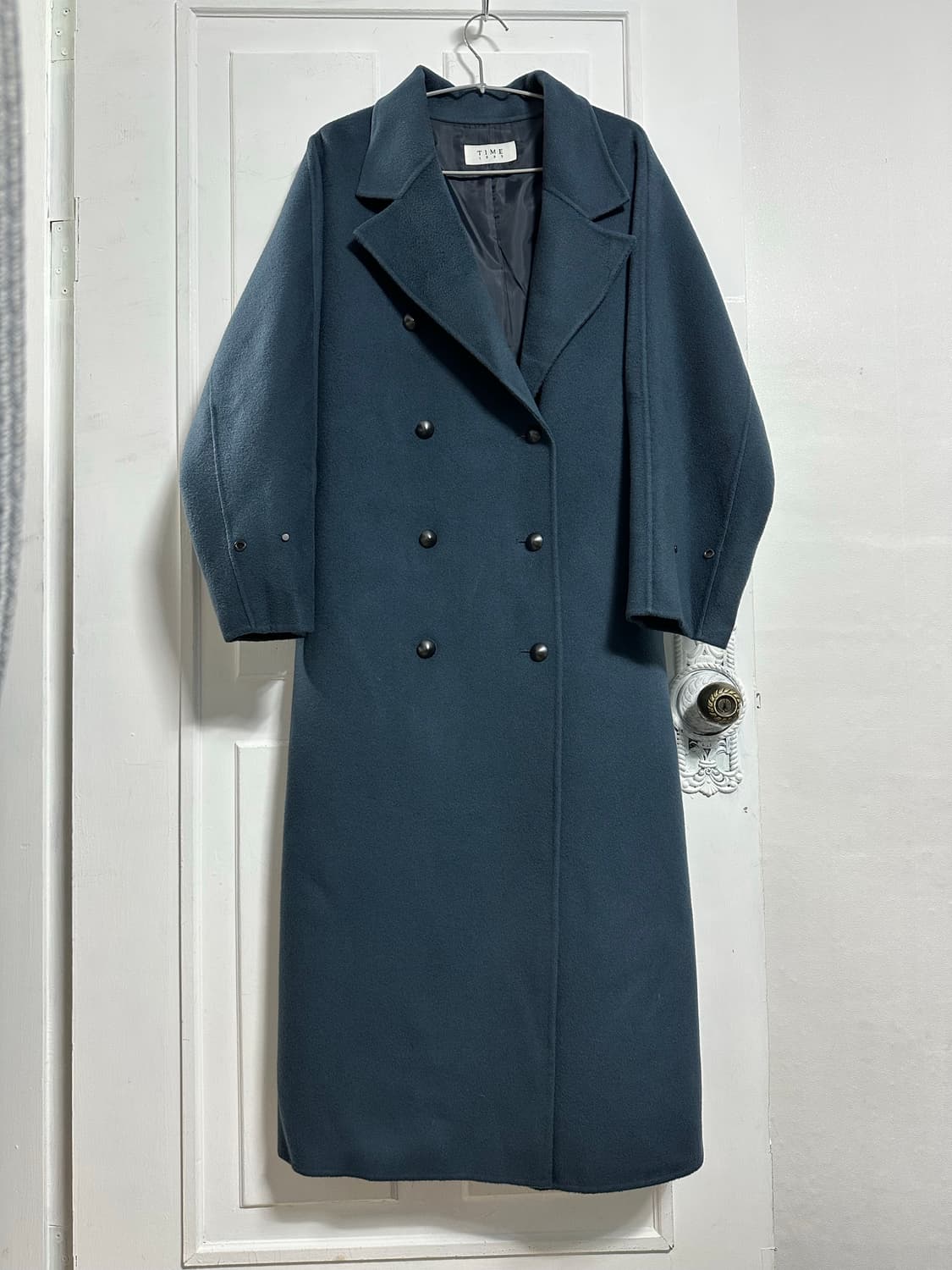 타임 핸드메이드 콘버튼 코트 상품이미지1