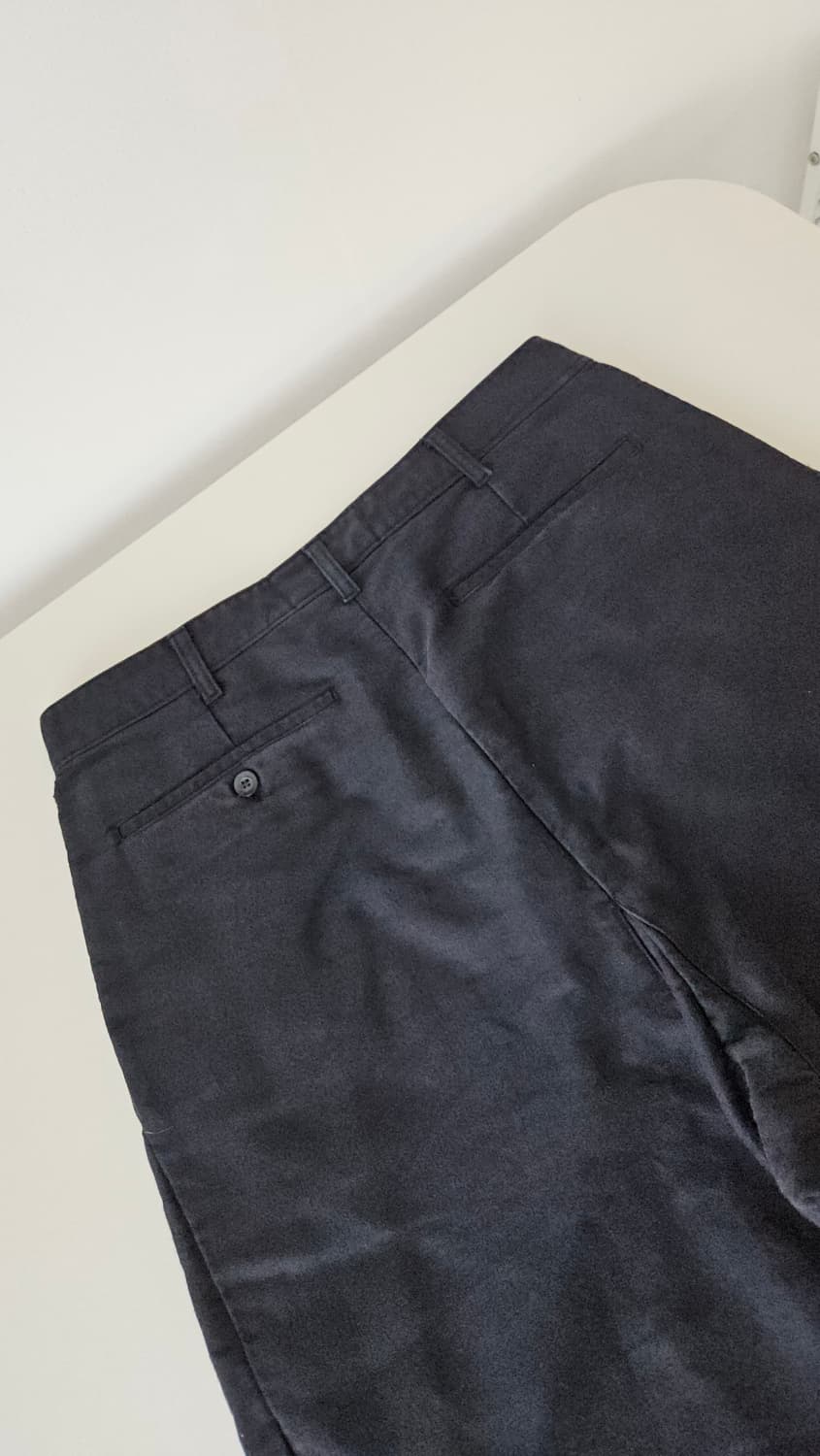 [3] 우틸 outil 블랙 몰스킨 팬츠 상품이미지5