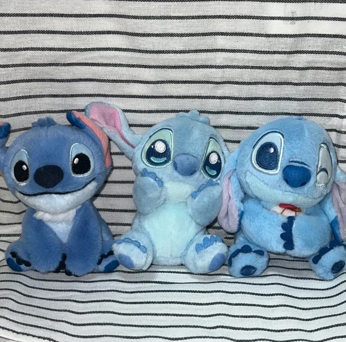 스티치 키링 인형 3종 세트 상품이미지1