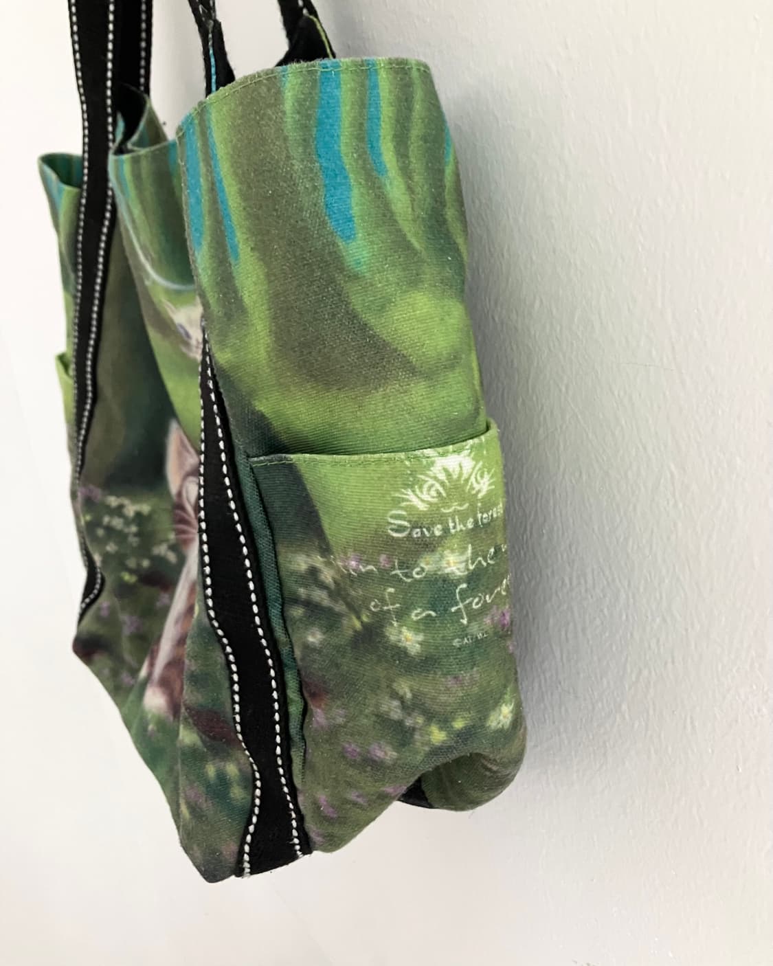 고양이 그래픽 숄더백 상품이미지3