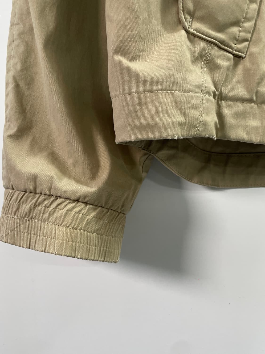 버버리 베이지 하이넥 블루종 자켓 (on.601) 상품이미지5