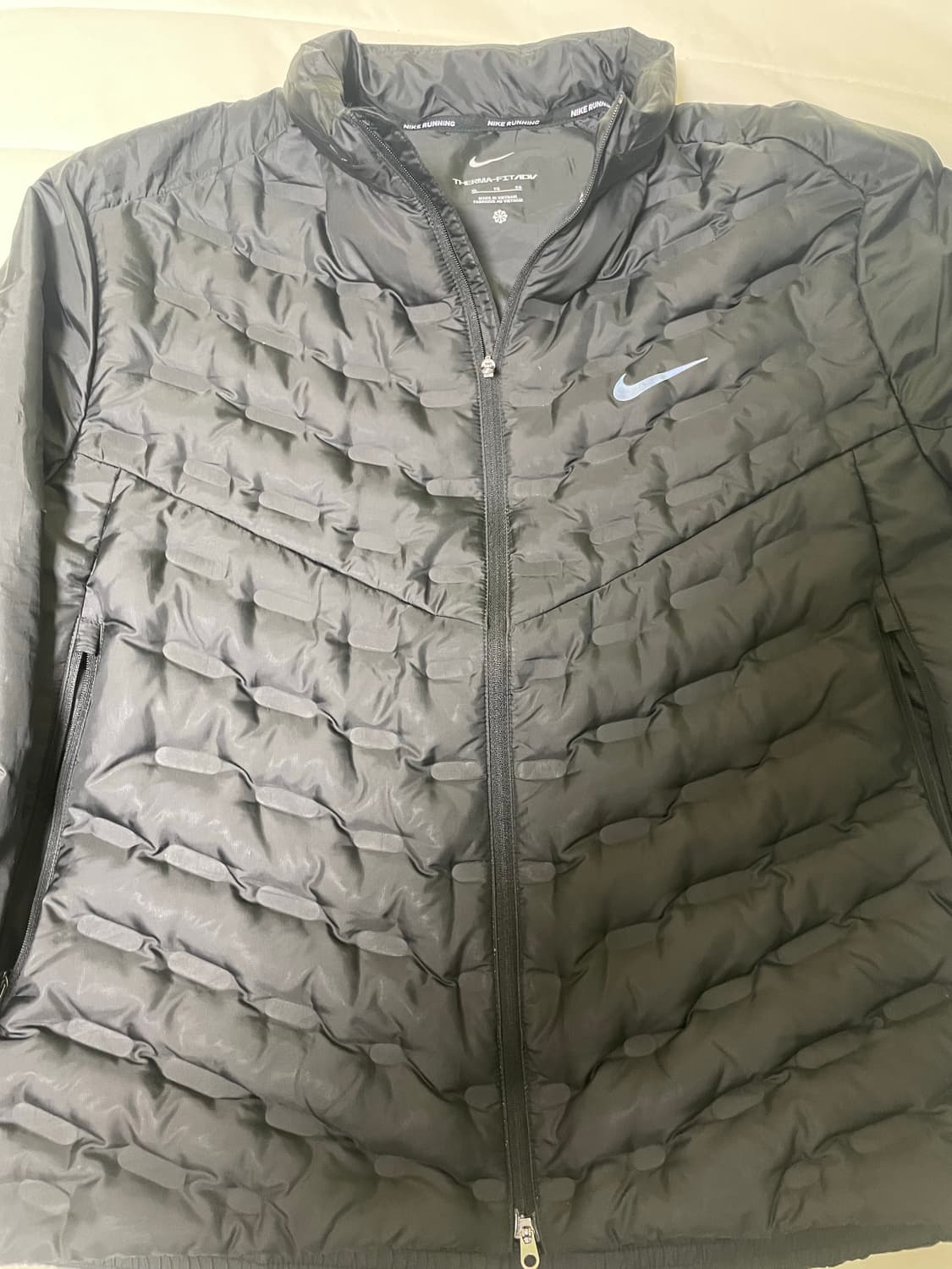 나이키 써마핏 ADV 에어로로프트 리펠 다운 러닝 자켓 블랙 - 아시아 상품이미지3