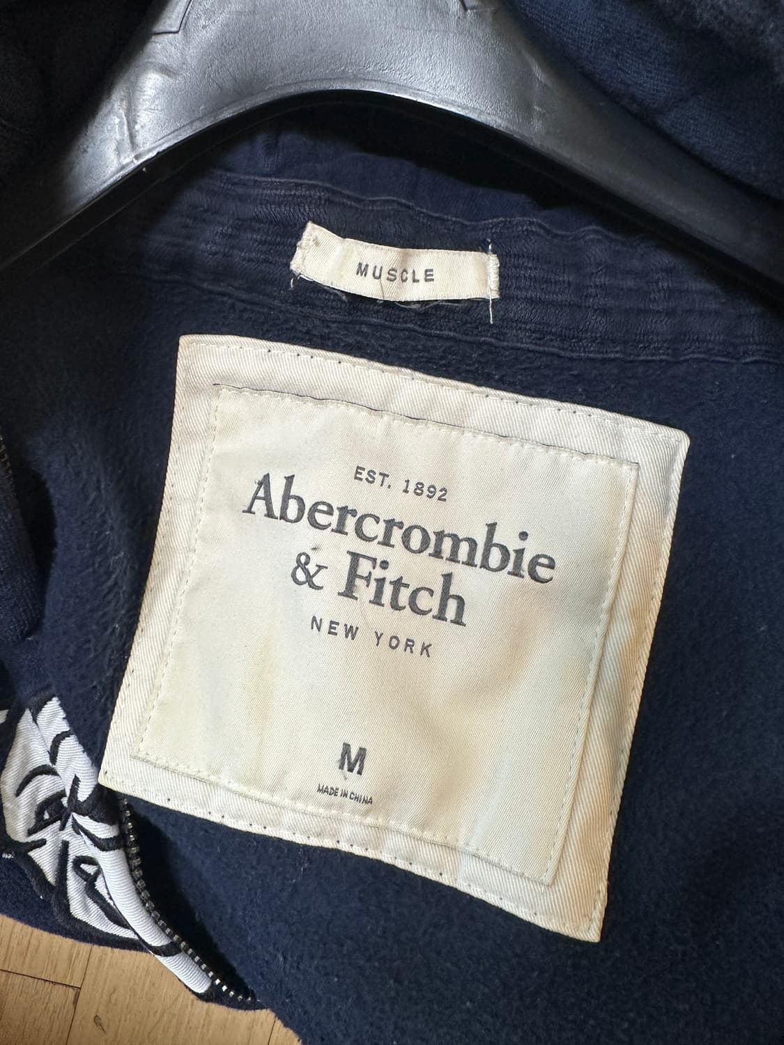 아베크롬비 불독 후드집업 M 상품이미지7