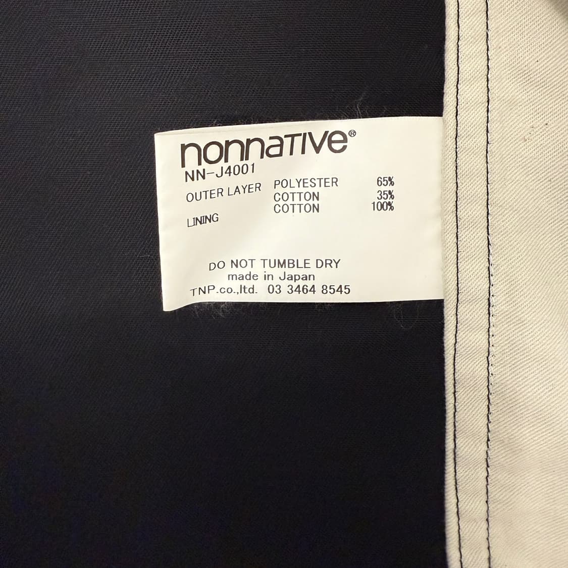 NONNATIVE 자켓 (4)  상품이미지7