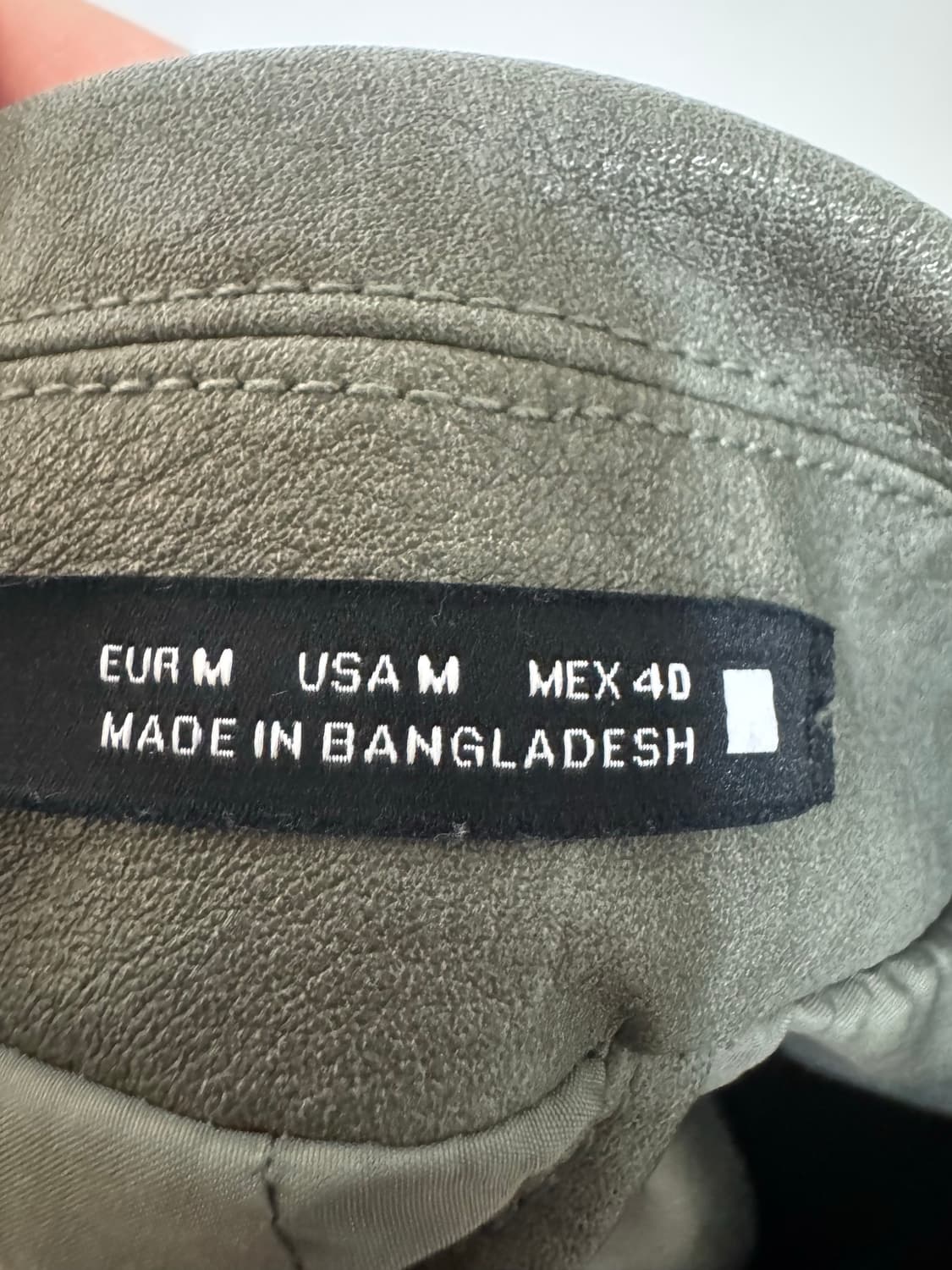 Zara 레더자켓 size M 상품이미지3