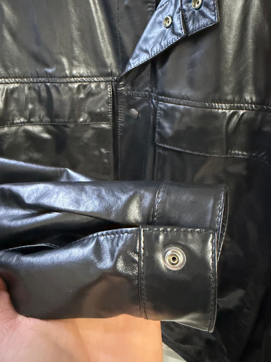 [르메르] 가죽 자켓 (L 사이즈) 상품이미지4