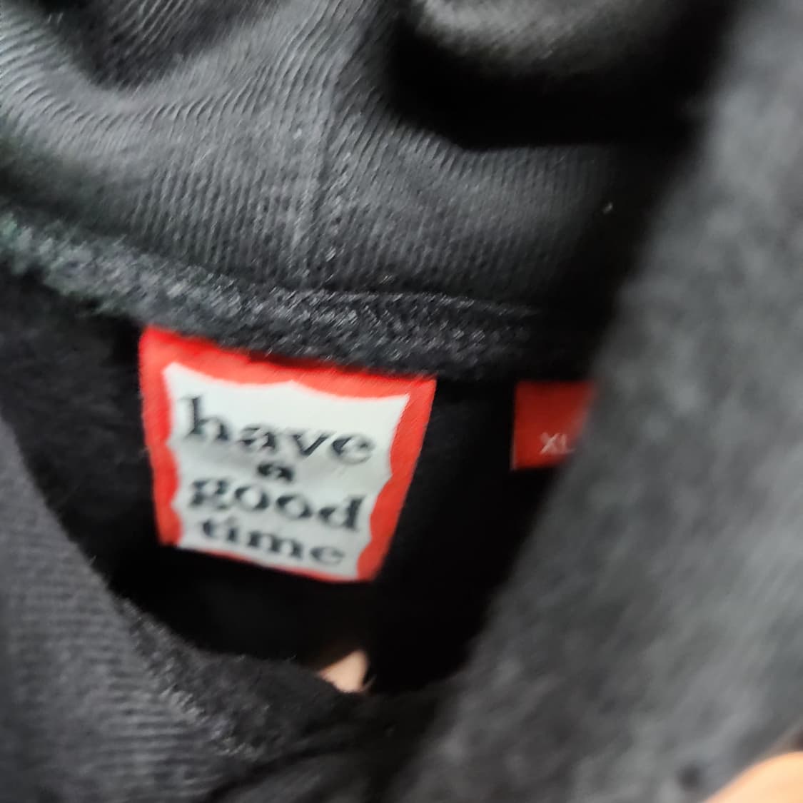 해브어굿타임 빅로고 후드티 XL(2XL) 상품이미지5