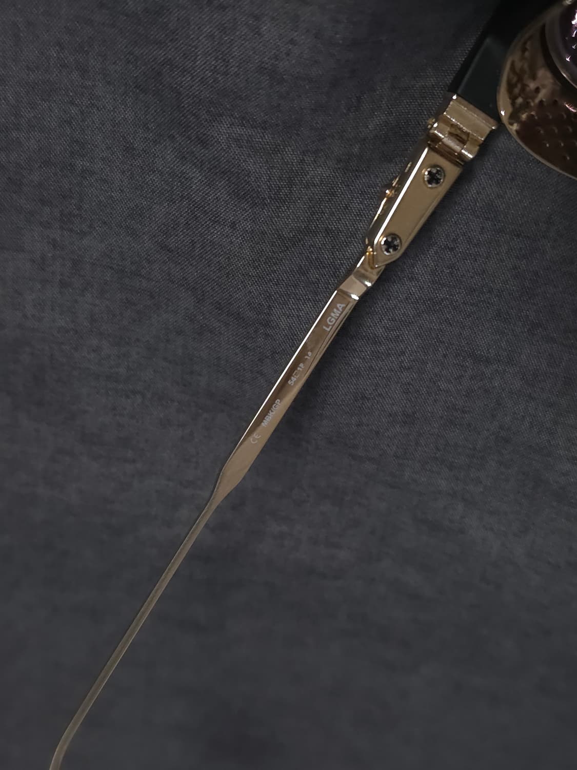 [OS] 크롬하츠 르그마 안경 매트블랙 골드 상품이미지7