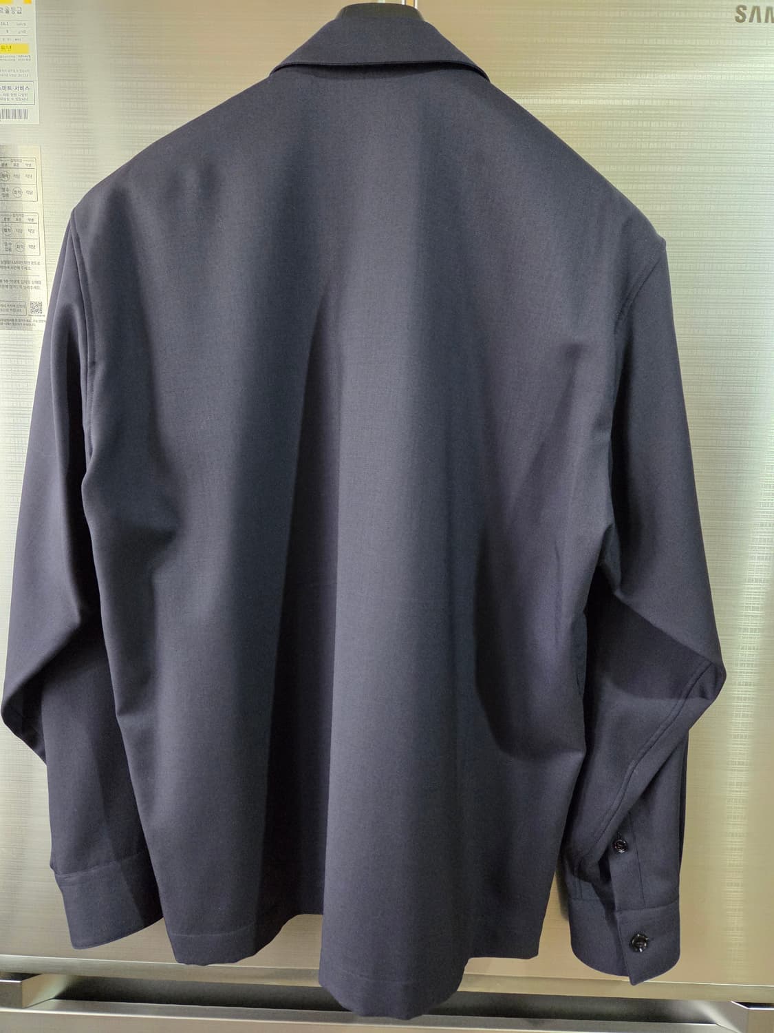 버버리 EKD 셔츠집업 사이즈M 상품이미지3