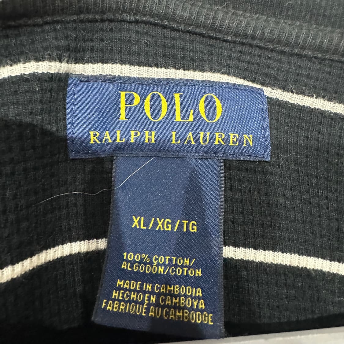 폴로랄프로렌 스트라이프 긴팔 롱슬리브 XL 상품이미지3