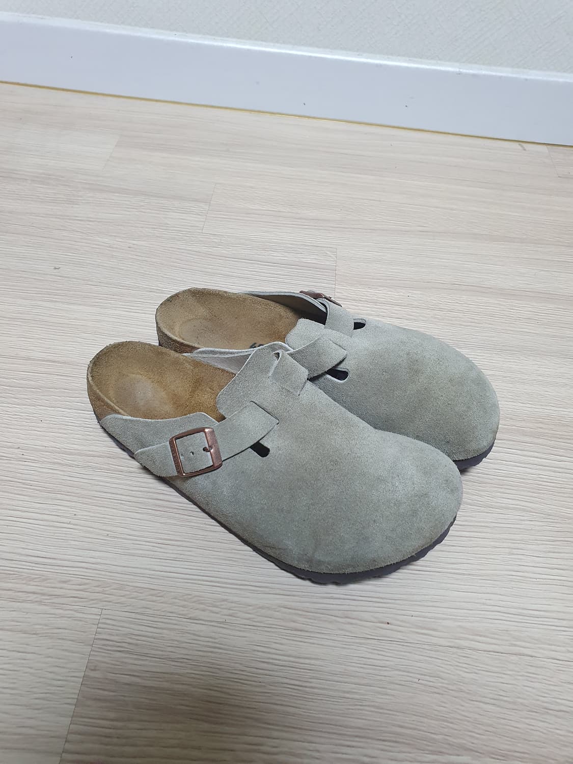 버켄스탁 타우페 스웨이드 슬리퍼 260 상품이미지2