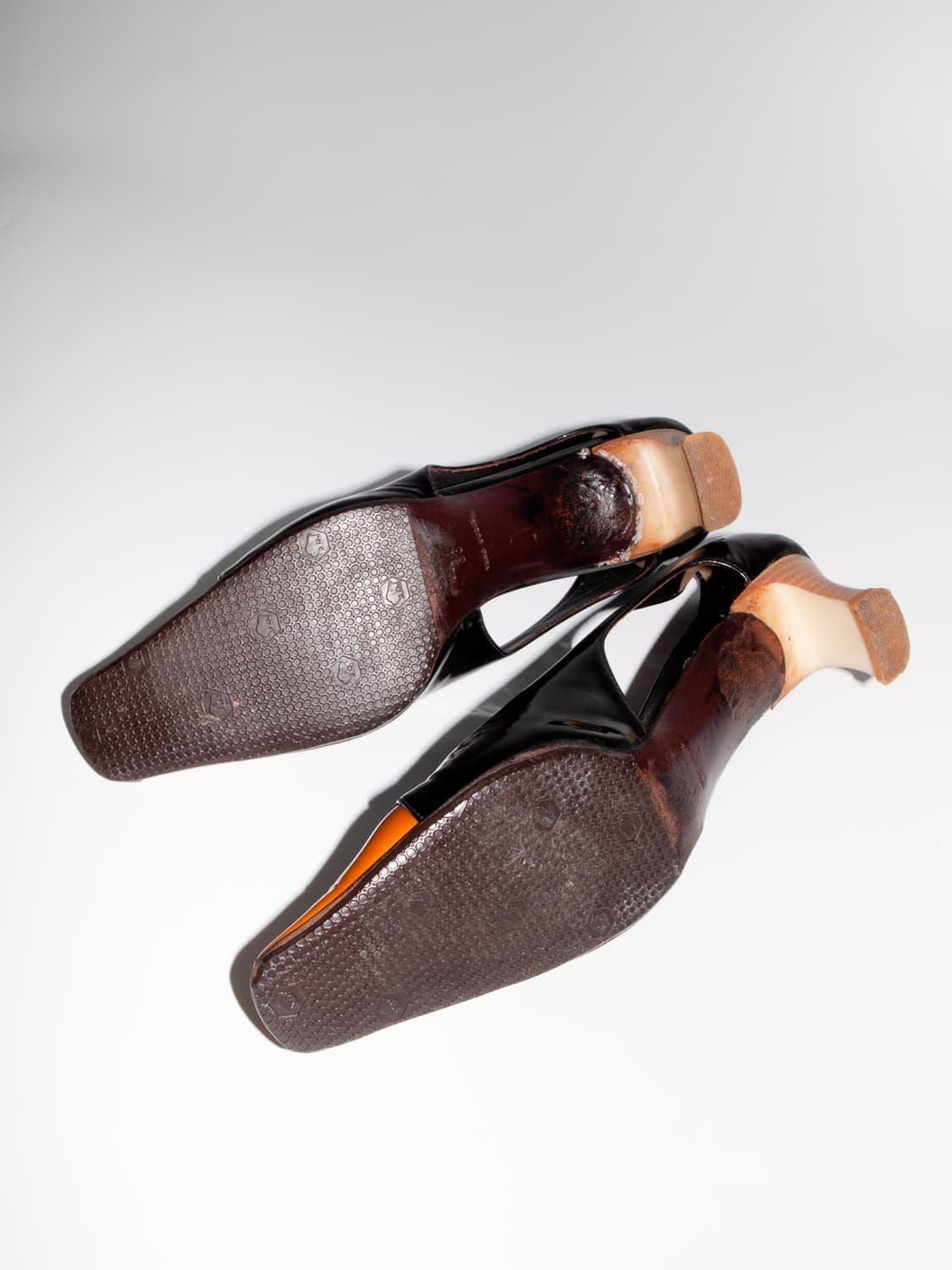 Patent Leather Block-heel Pumps 상품이미지8