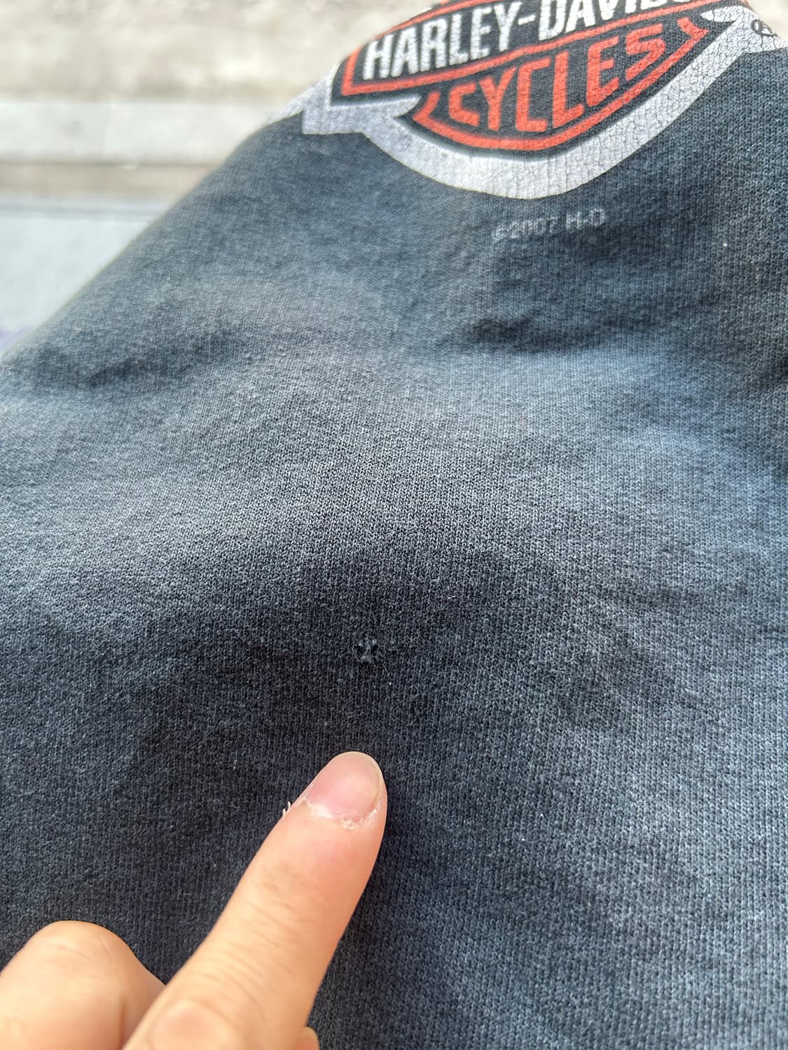 00‘s 할리데이비슨 바&실드 스웻셔츠 상품이미지6