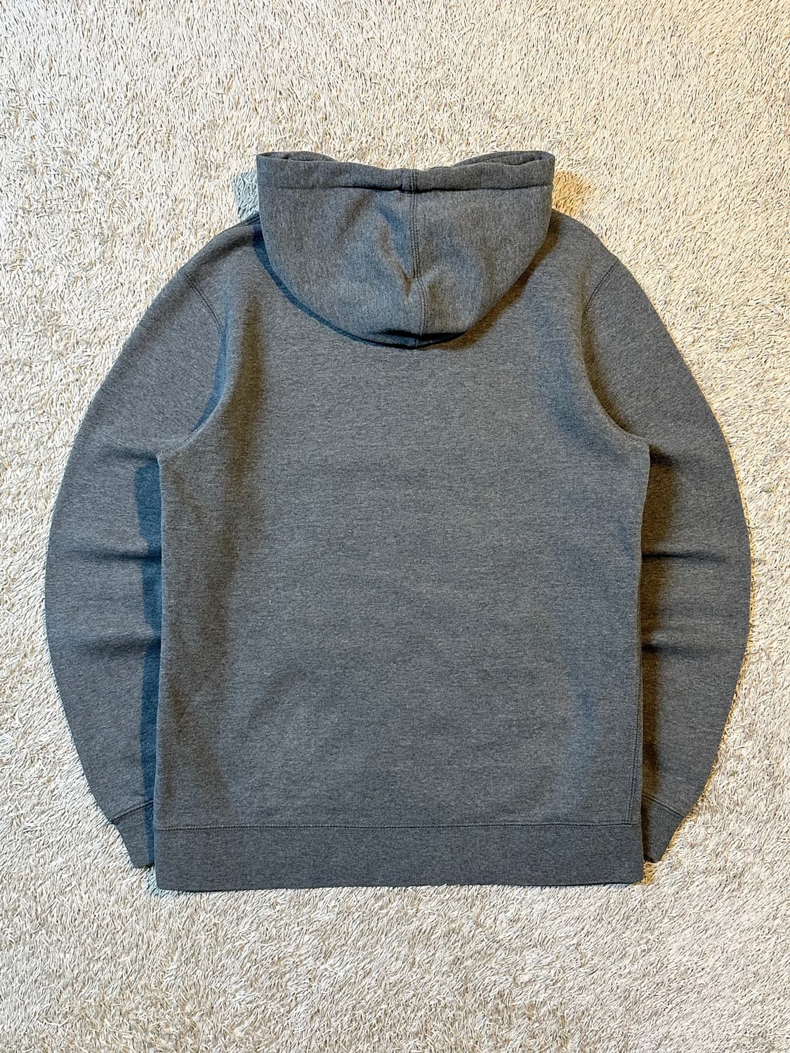 허프 HUF 로고 후드티 차콜 상품이미지4