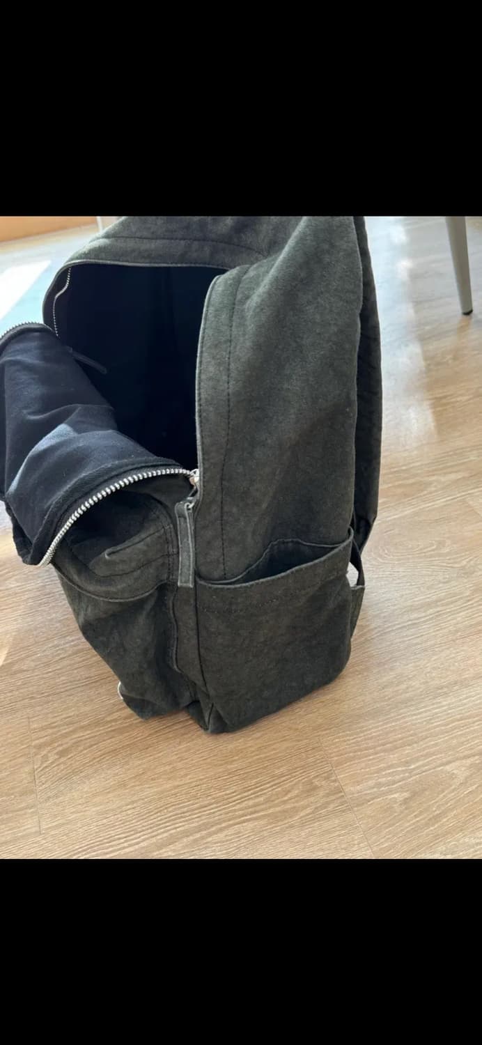 쿨거시 미포 11만) 스투시 캔버스 백팩 워시드 블랙 상품이미지9