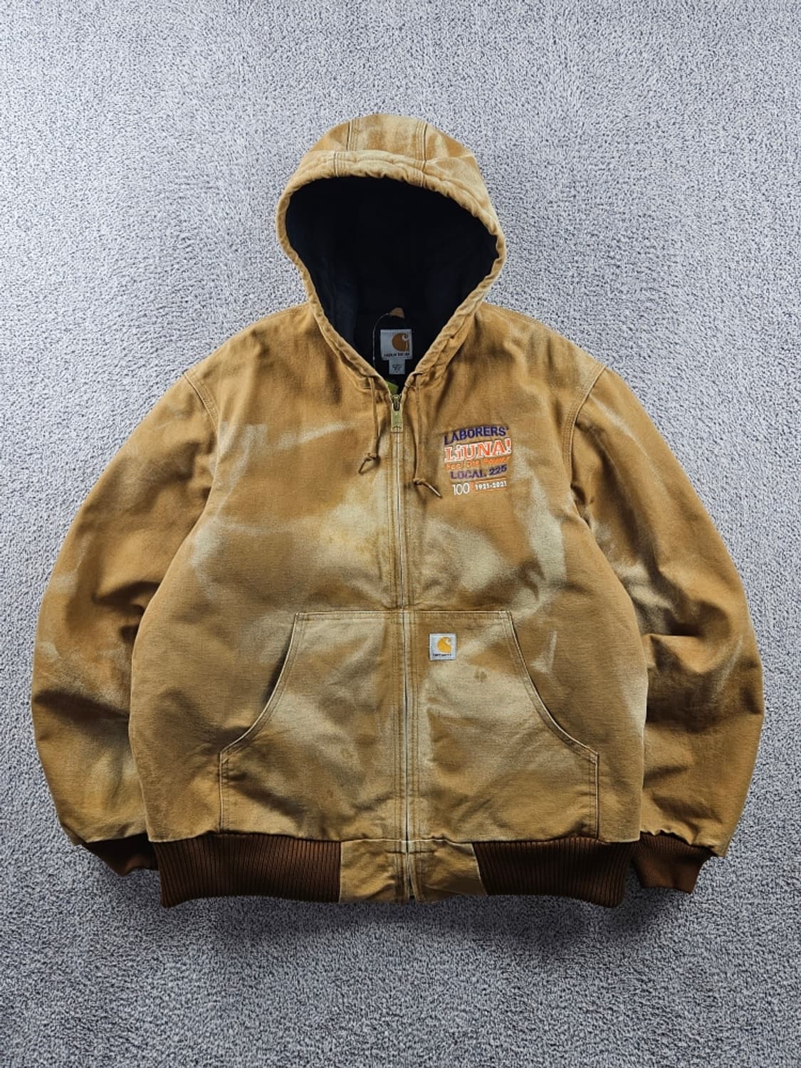 USA 칼하트 J140 다잉 커스텀 액티브 워크 자켓( L )/10922 상품이미지1