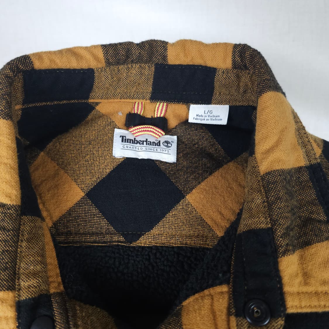 팀버랜드 긴팔남방 남자100사이즈  상품이미지3