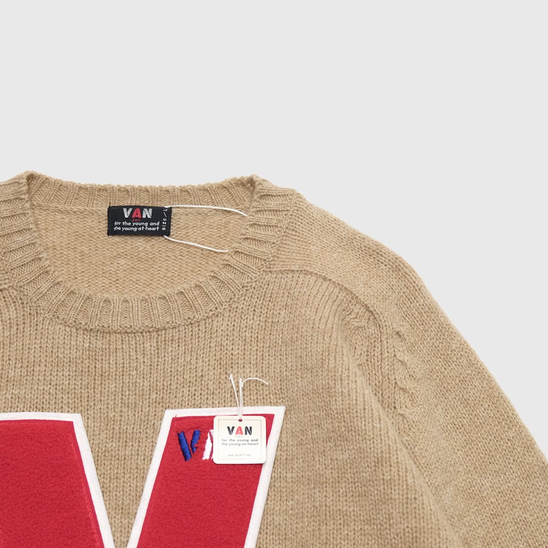 70s deadstock wool sweater 상품이미지2