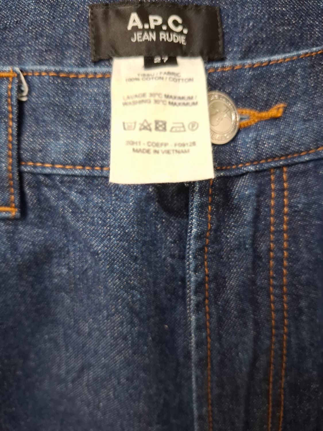 A.P.C jean Rudie 데님 상품이미지3