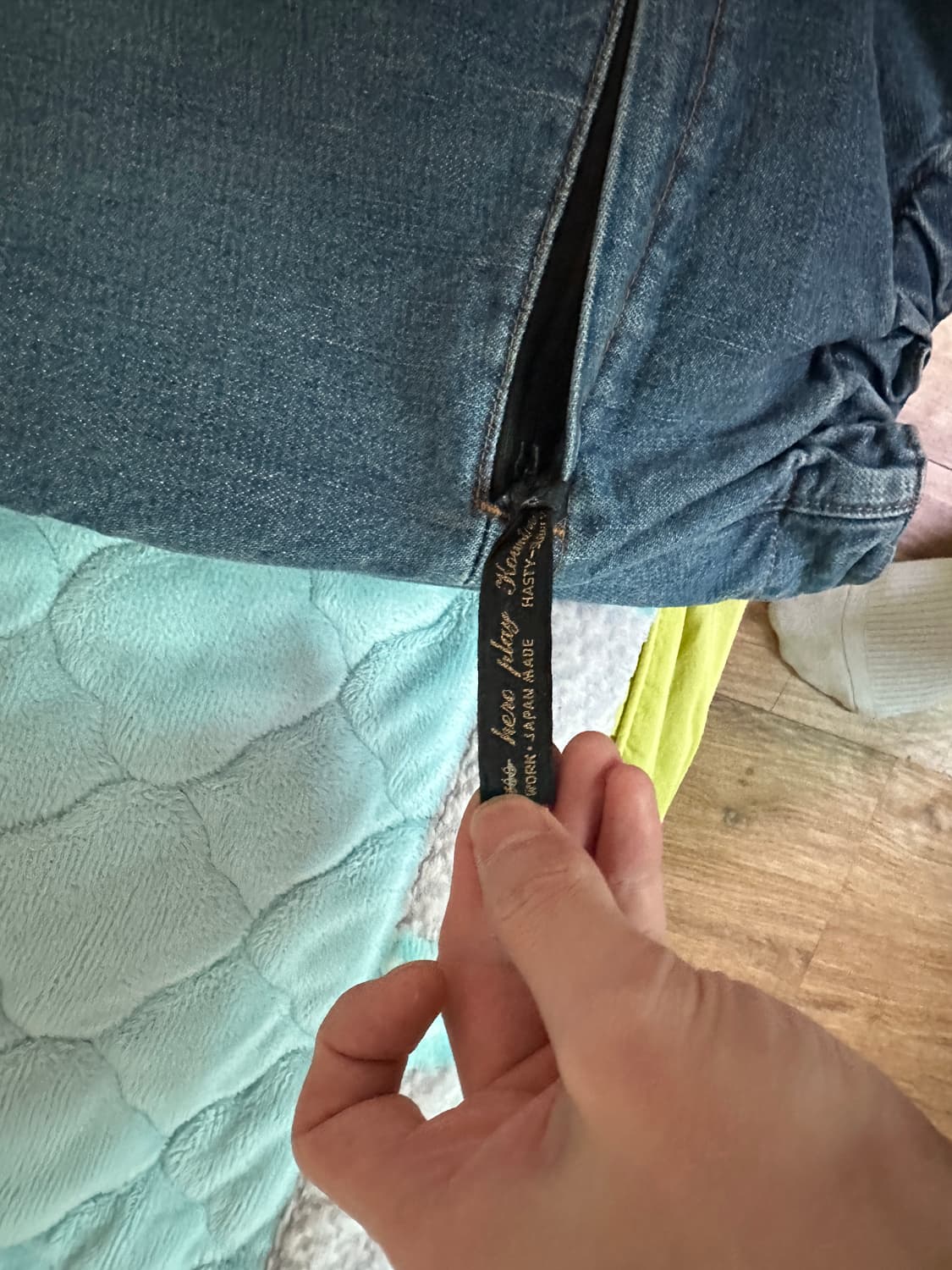 캐피탈 14oz 데님 셔벨 버기 [2사이즈] 상품이미지10