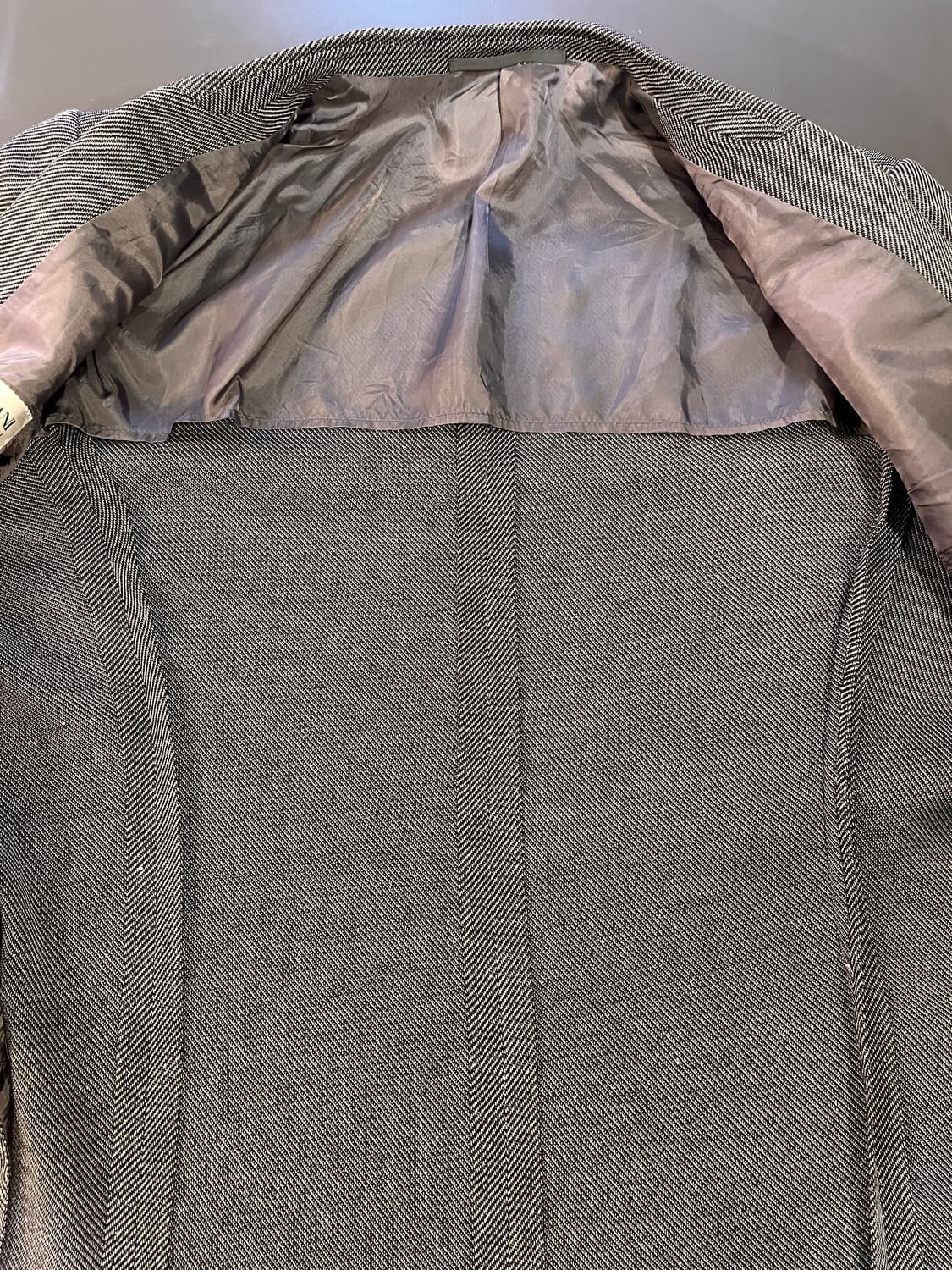 아르마니 꼴레지오니 울 린넨 블레이저 (이탈리아제) 상품이미지4