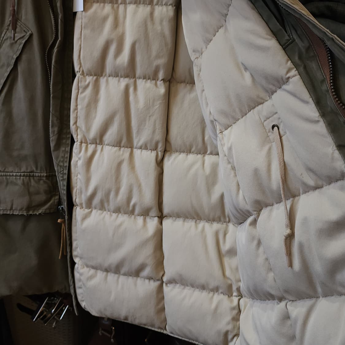 폴로 랄프로렌 밀리터리 b9 다운파카 M 상품이미지5