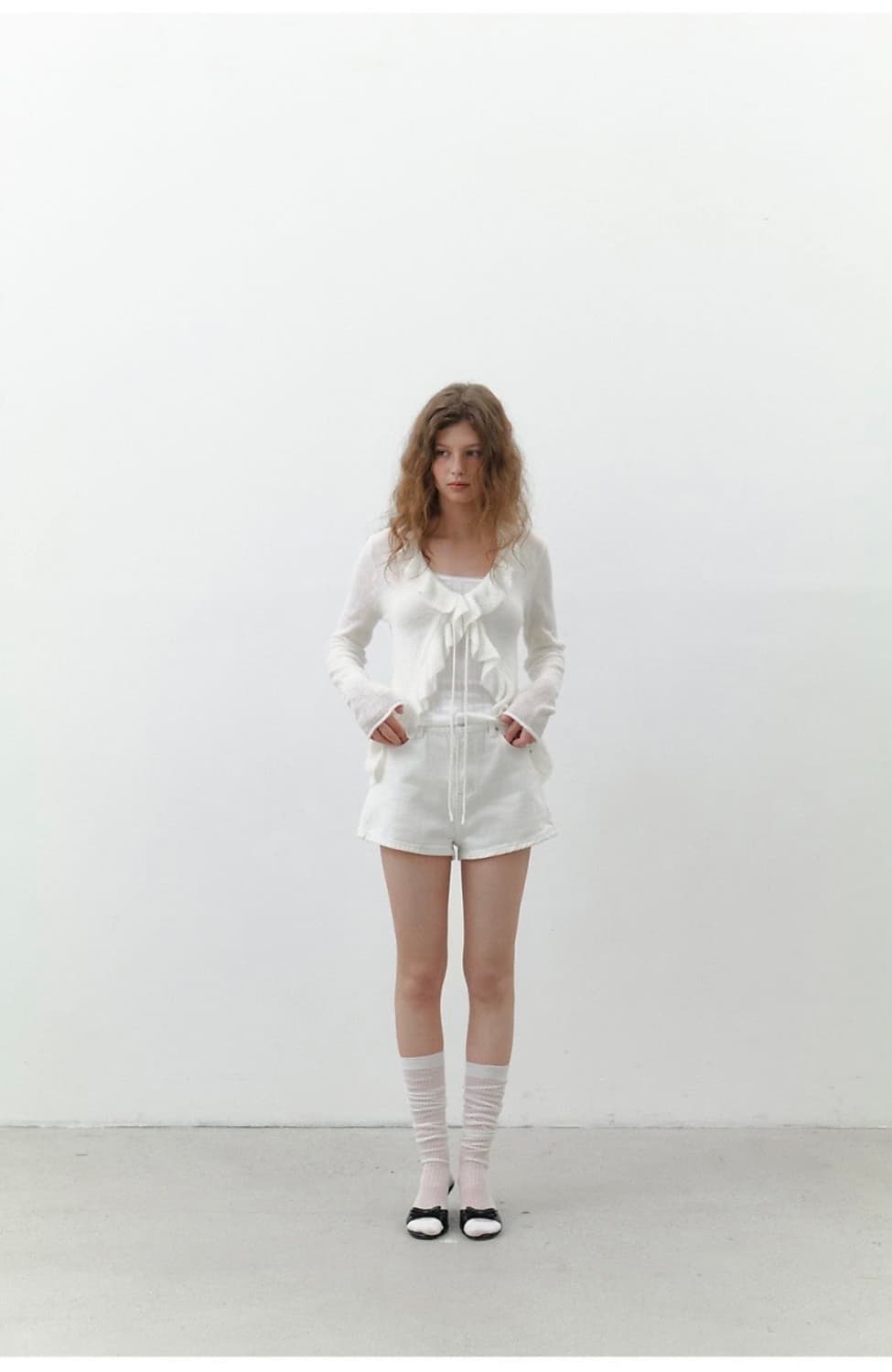 [새상품] 리즈 Senne ruffle cardigan 상품이미지2
